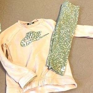 Nike Sweater with Matching leggings